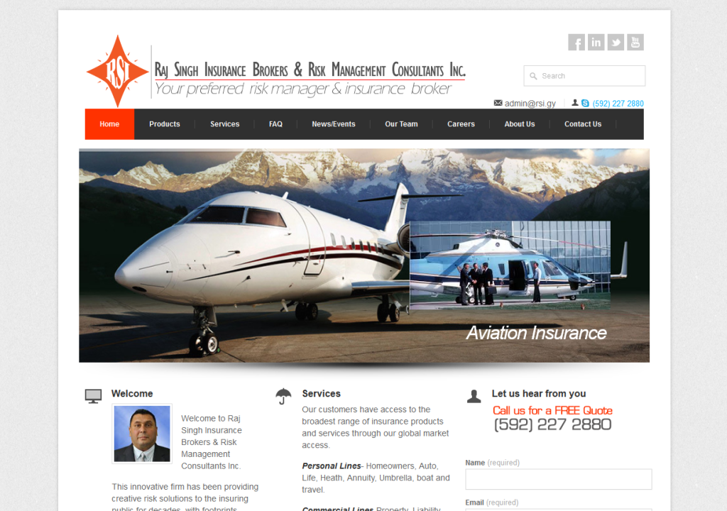 Raj Singh Insurance Brokers & Risk Management Consultants Inc.